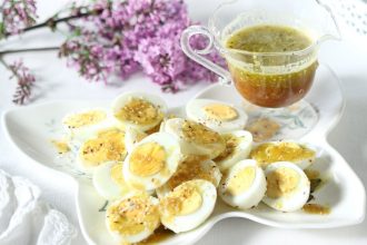 Αυγοσαλάτα με εξωτικό λαδόξιδο