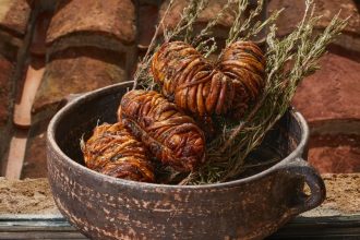 Γαρδουμπάκια λαδοριγανάτα