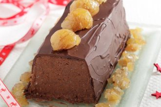 Κορμός γεμιστός με κάστανο