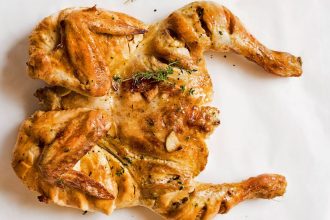 «Πεταλούδα» –σαν σχάρας– με 2 μαρινάδες