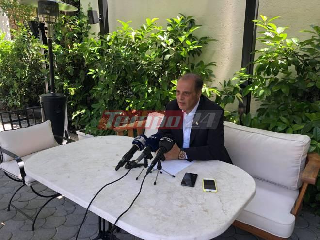 Στην Πάτρα ο Κυριάκος Βελόπουλος