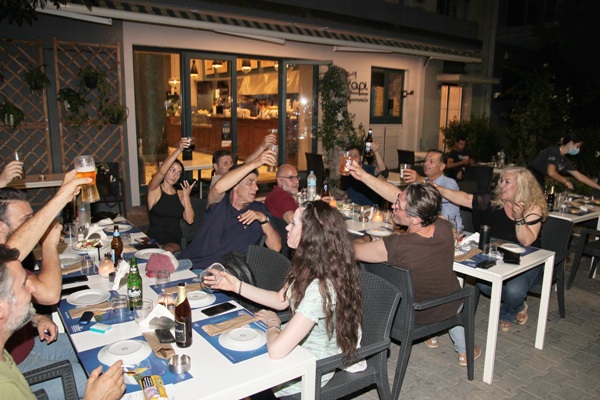 Στιγμές χαλάρωσης για Μπέζο -Χειλάκη ΦΩΤΟ