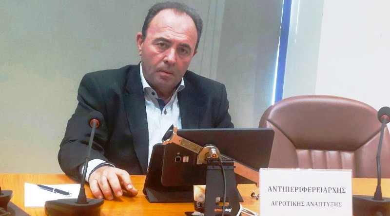 Α. Φίλιας: «Συνεχείς προσπάθειες της Περιφέρειας για την ενίσχυση του Πρωτογενούς Τομέα στη Δυτική Ελλάδα»