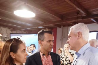 Ξεκίνησε τις προεκλογικές του ομιλίες ο Φωκίωνας Ζαΐμης - Ενημερώνει για το έργο της ΠΔΕ και συζητά με πολίτες