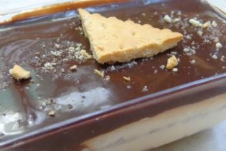 Το πιο εύκολο καλοκαιρινό γλυκό με μπισκότα!