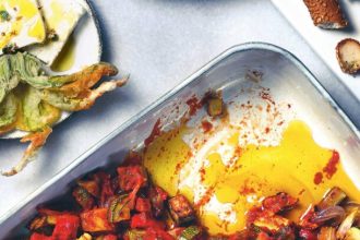 Μπριάμ λαχανικών φουρνιστό