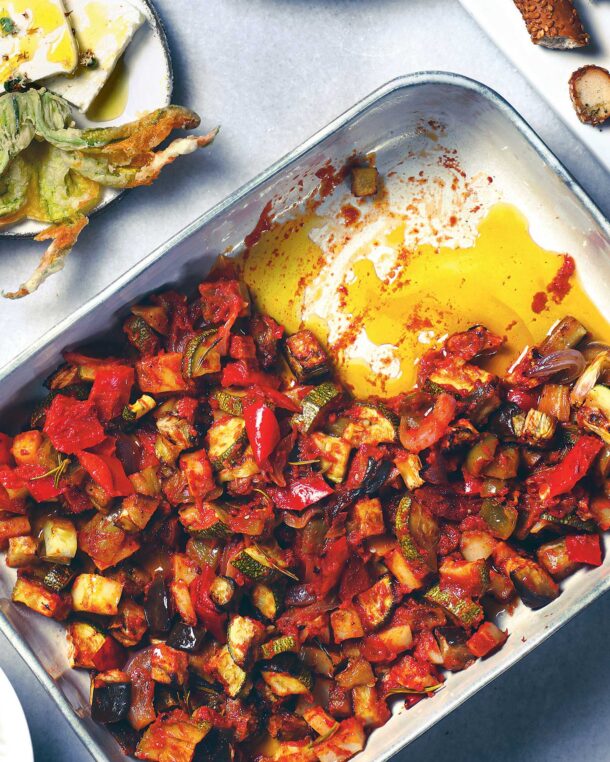 Μπριάμ λαχανικών φουρνιστό