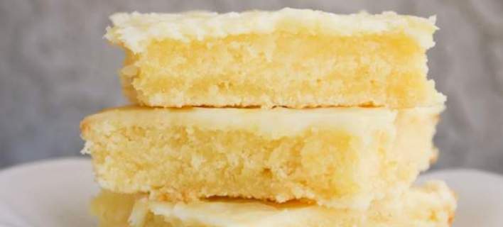 Βrownie από λεμόνι