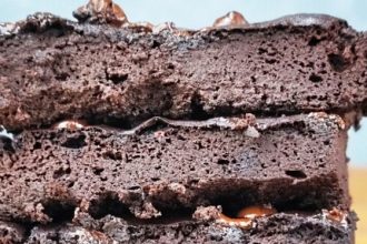 Brownies μήλου χωρίς ζάχαρη