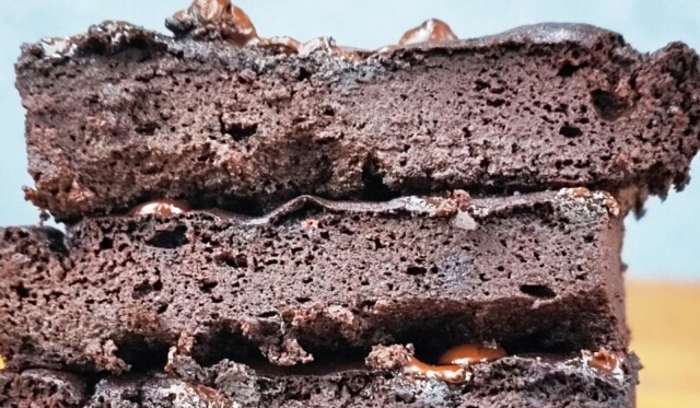 Brownies μήλου χωρίς ζάχαρη