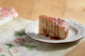 Πληθωρικό κέικ μπανάνας