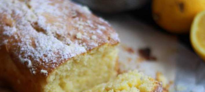 Κέικ με λεμόνι και μασκαρπόνε