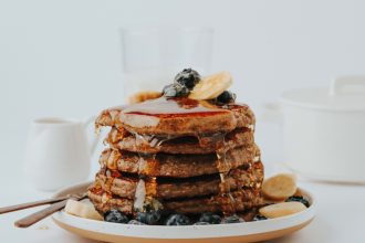 Υγιεινά pancakes μπανάνας