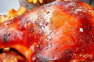 Γουρουνόπουλο στο φούρνο