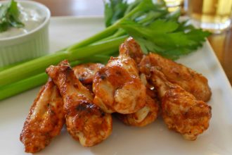 Φτερούγες κοτόπουλο σχάρας