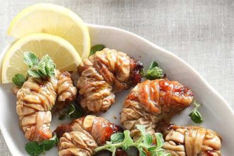 Χορδές στον φούρνο: Tα κερκυραϊκά «γαρδουμπάκια»