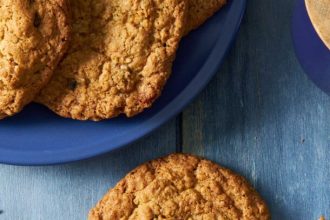 Cookies με βρώμη και σταφίδες