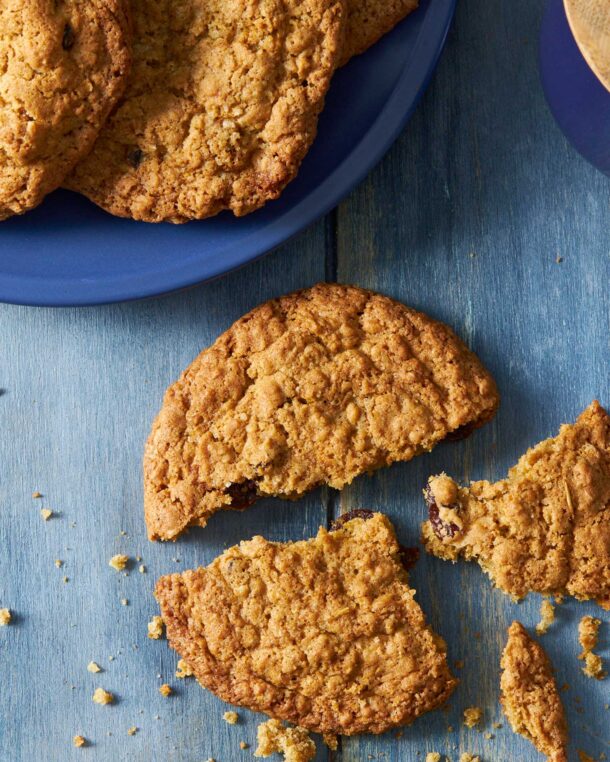 Cookies με βρώμη και σταφίδες