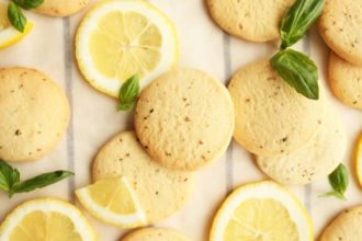 Μαλακά μπισκότα λεμονιού