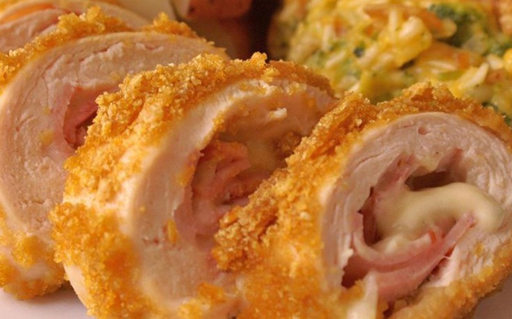 Ρολό κοτόπουλο πανέ