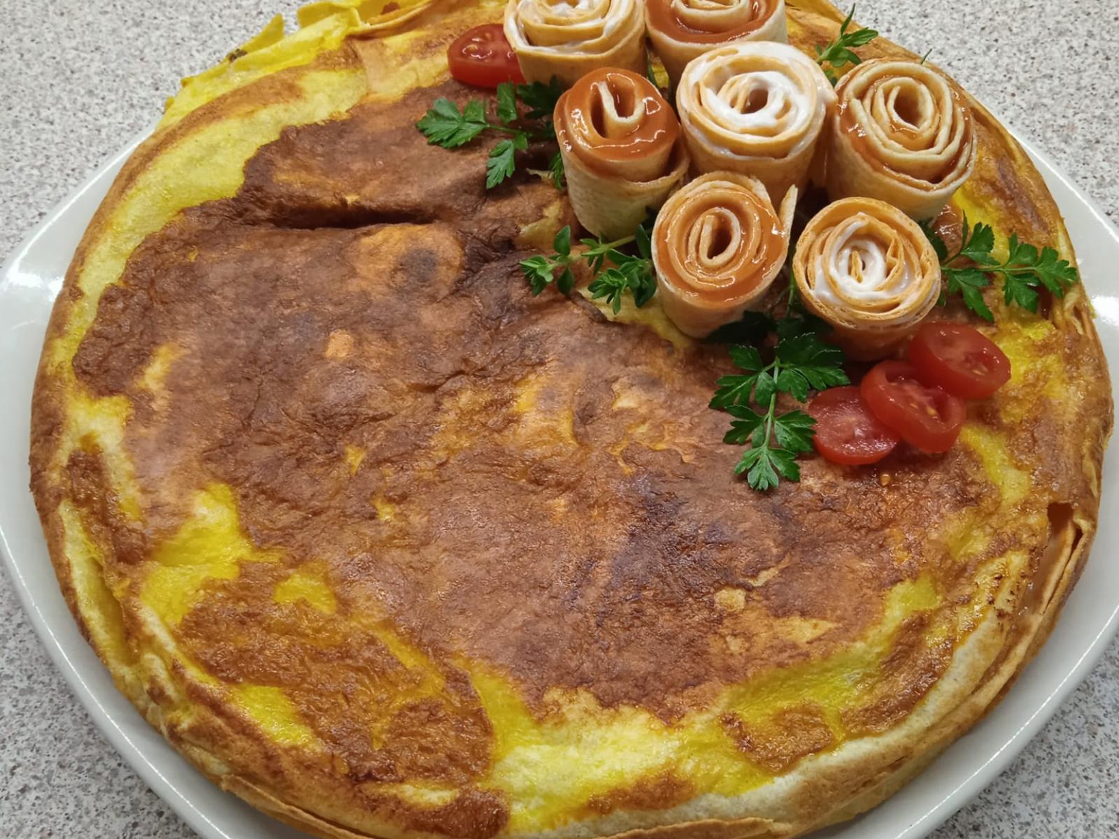 Croque madame με τορτίγιες