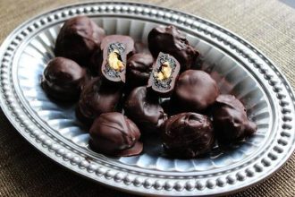 Δαμάσκηνα με επικάλυψη σοκολάτας