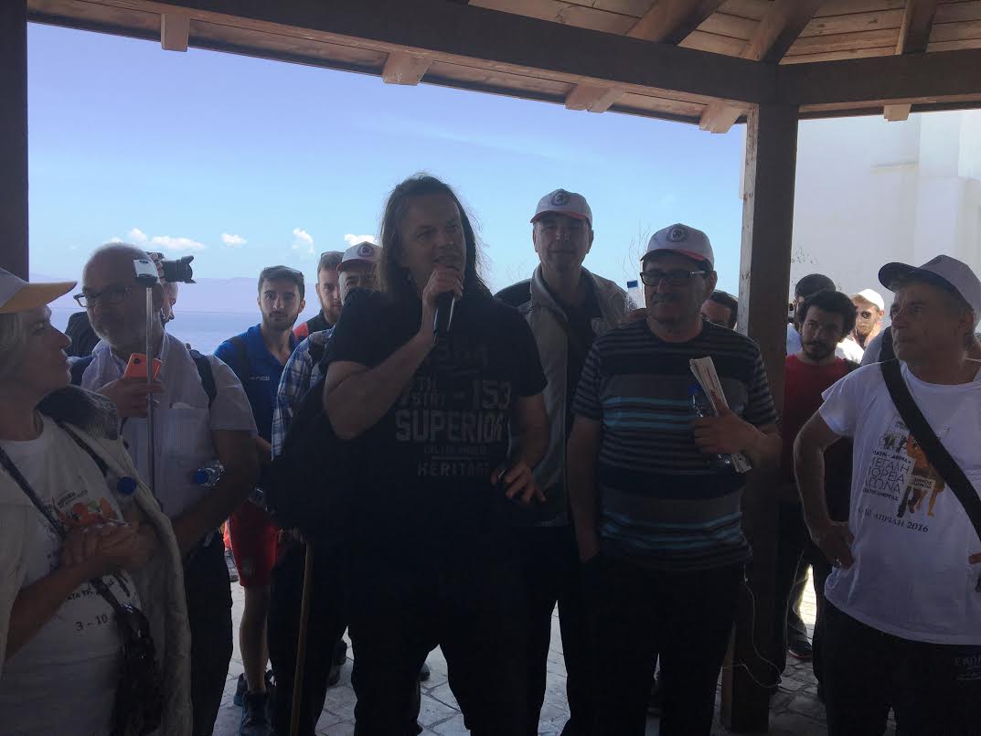 Στην πορεία της Πάτρας για την Αθήνα ο Σαρρής των Ζιγκ Ζαγκ!