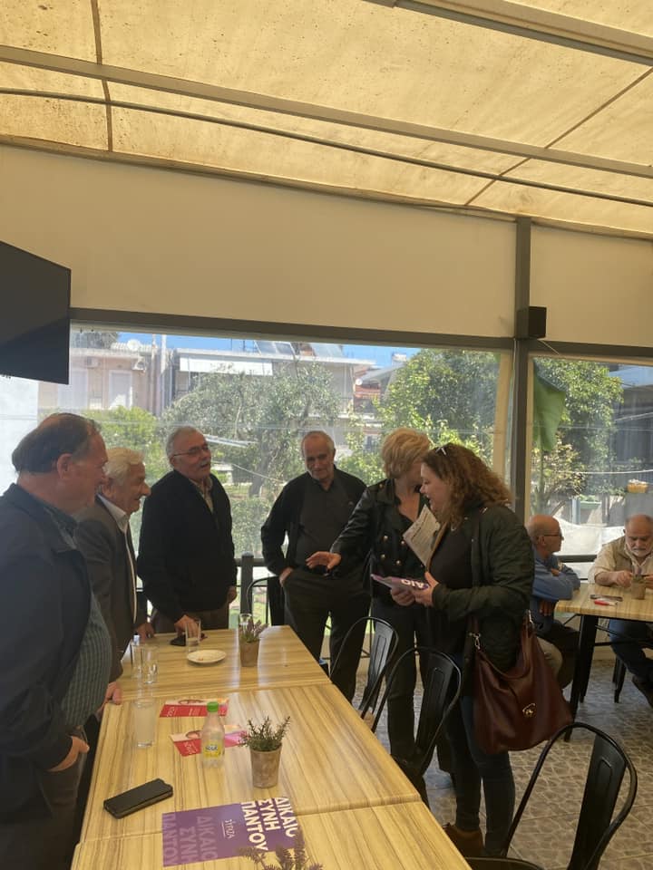 Συνεχίζει τις περιοδείες η υποψήφια βουλευτής του ΣΥΡΙΖΑ, Ελένη Αδαμοπούλου ΦΩΤΟ