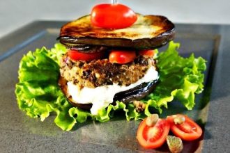 Burger για χορτοφάγους με λίγες θερμίδες!