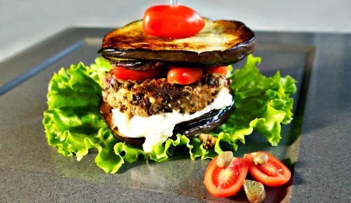 Burger για χορτοφάγους με λίγες θερμίδες!
