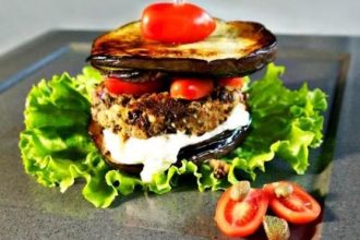 Burger για χορτοφάγους με λίγες θερμίδες!