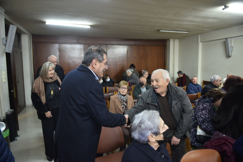 Πελετίδης και αντιδήμαρχοι σε εκδηλώσεις για την κοπή της Βασιλόπιτας