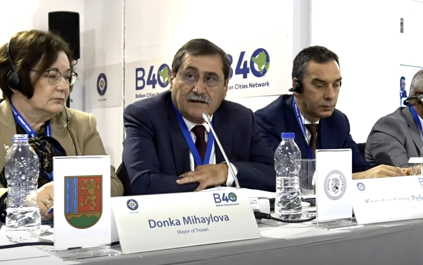 Ομιλία Πελετίδη, στη συνάντηση του Δικτύου Βαλκανικών Πόλεων Β40