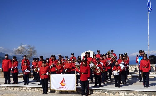 Στη παρέλαση για τον εορτασμό της 198ης Επετείου της Άλωσης της Τριπολιτσάς η Δημοτική Φιλαρμονική Δερβενίου