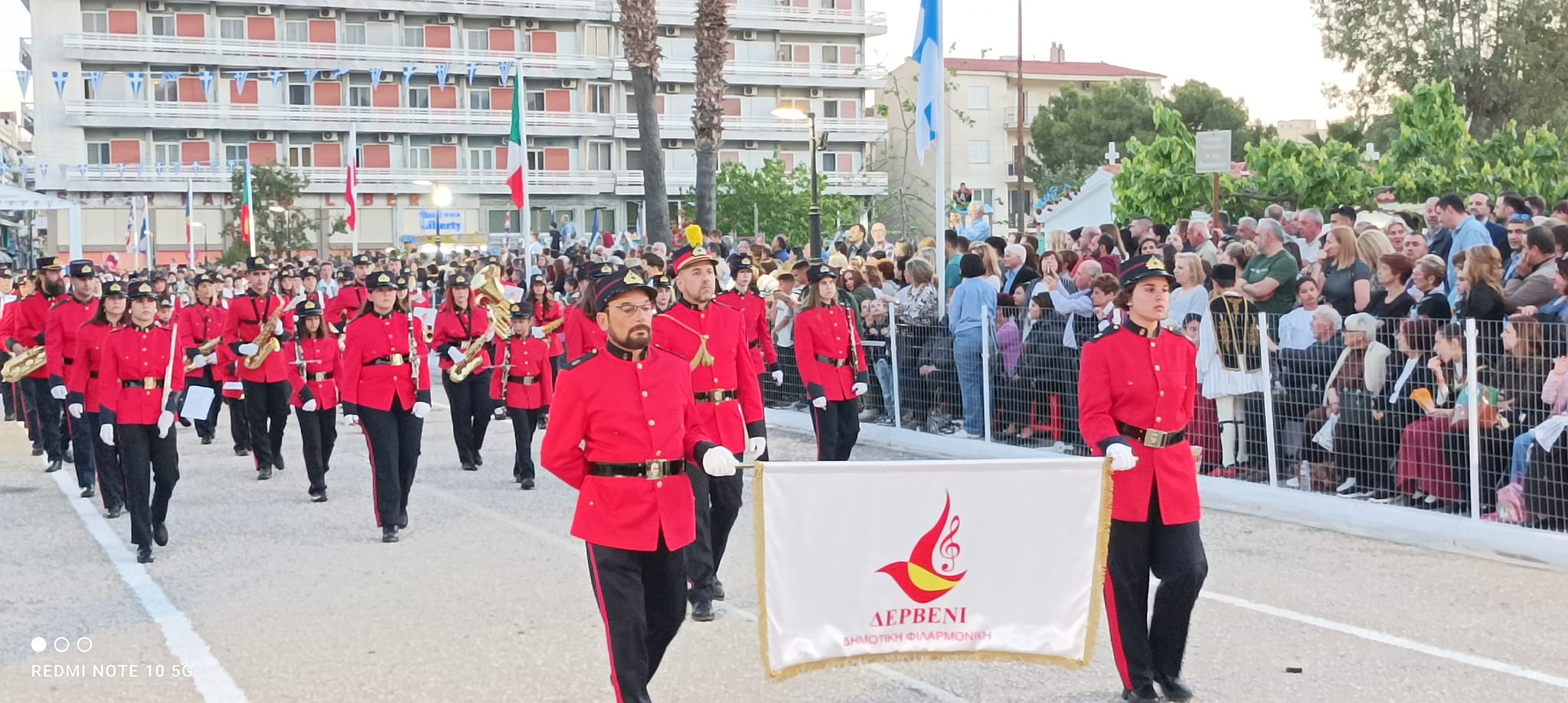 Στις εκδηλώσεις για την απελευθέρωση των Πατρών από τους Οθωμανούς η Δημοτική Φιλαρμονική Δερβενίου