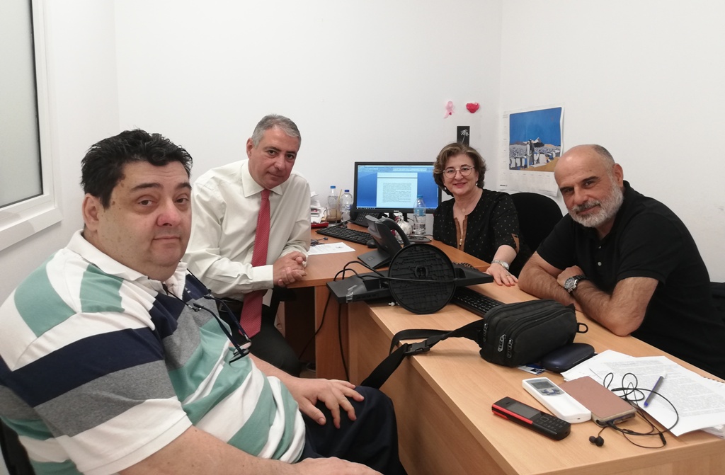 Περιφερειακή Ομοσπονδία ΑμεΑ: Συνάντηση μετον Διοικητή της 6ης ΥΠΕ Γιάννη Καρβέλη