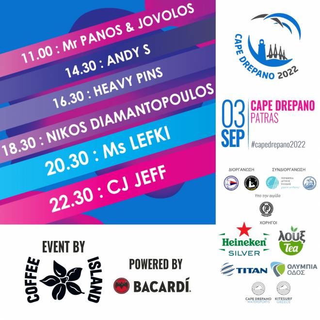 Γνωστοί DJs στο 1ο OPEN Πανελλήνιο Πρωτάθλημα Formula Kite, KITEFOIL και TT:R