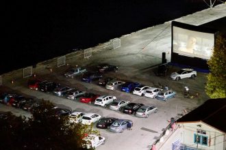 Προβολή Drive in για συγκέντρωση τροφίμων, στο Παλιό Λιμάνι Αιγίου