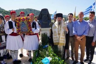 Ο εορτασμός του Αγίου Γρηγορίου Δέρκων στην γενέτειρά του Ζουμπάτα Πατρών