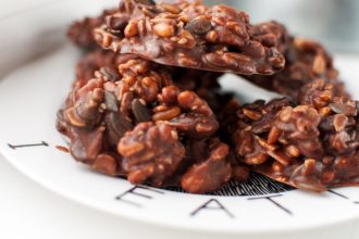 Βραχάκια σοκολάτας με ξηρούς καρπούς