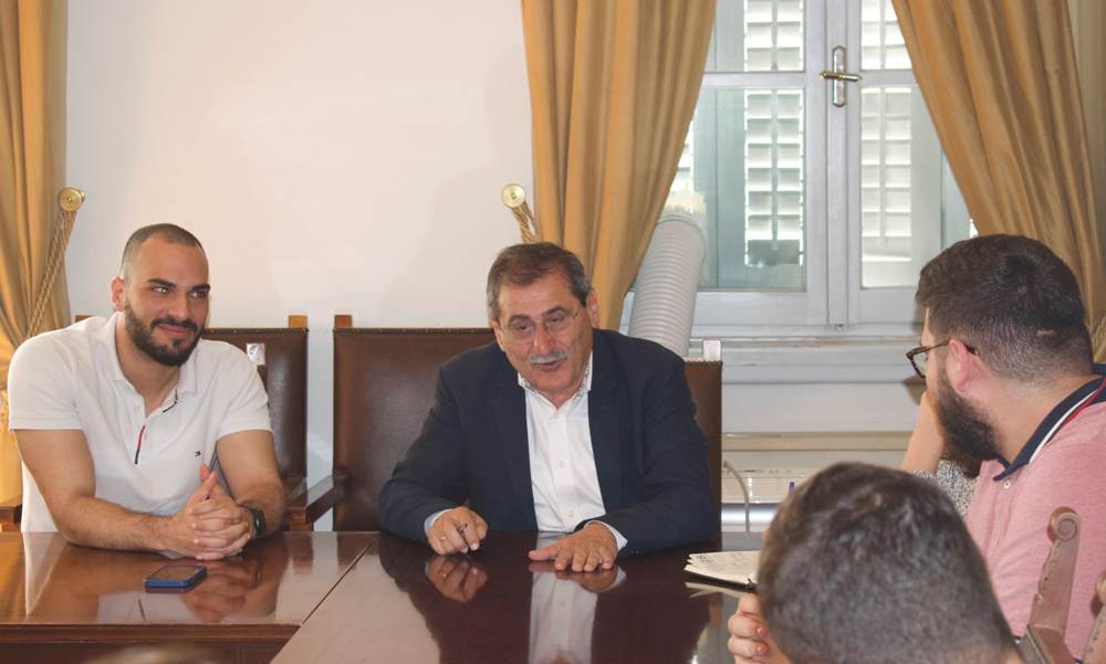 Με τα μέλη της Ενωσης Κυπρίων Πάτρας συναντήθηκε ο Κ. Πελετίδης