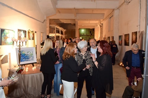 Βραδιά «Φιλο - Σοφιας» πραγματοποίησε η γνωστή εικαστικός Σοφία Πουλή - ΦΩΤΟ