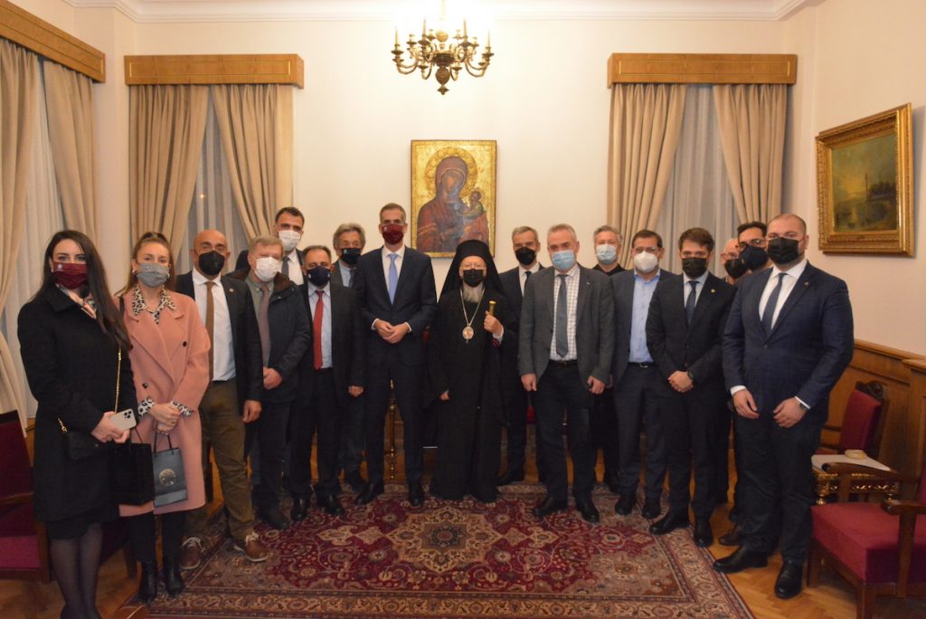 Με τον Πατριάρχη ο Κώστας Πελετίδης