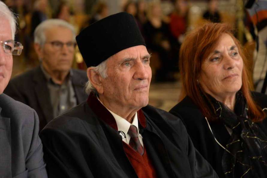 Πάτρα: Τιμήθηκε ο Άρχων Πρωτοψάλτης Δημήτρης Νεράντζης - ΦΩΤΟ