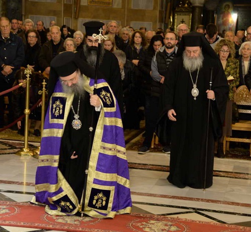Ο Εσπερινός της συγγνώμης στην Ιερά Μητρόπολη Πατρών - ΦΩΤΟ
