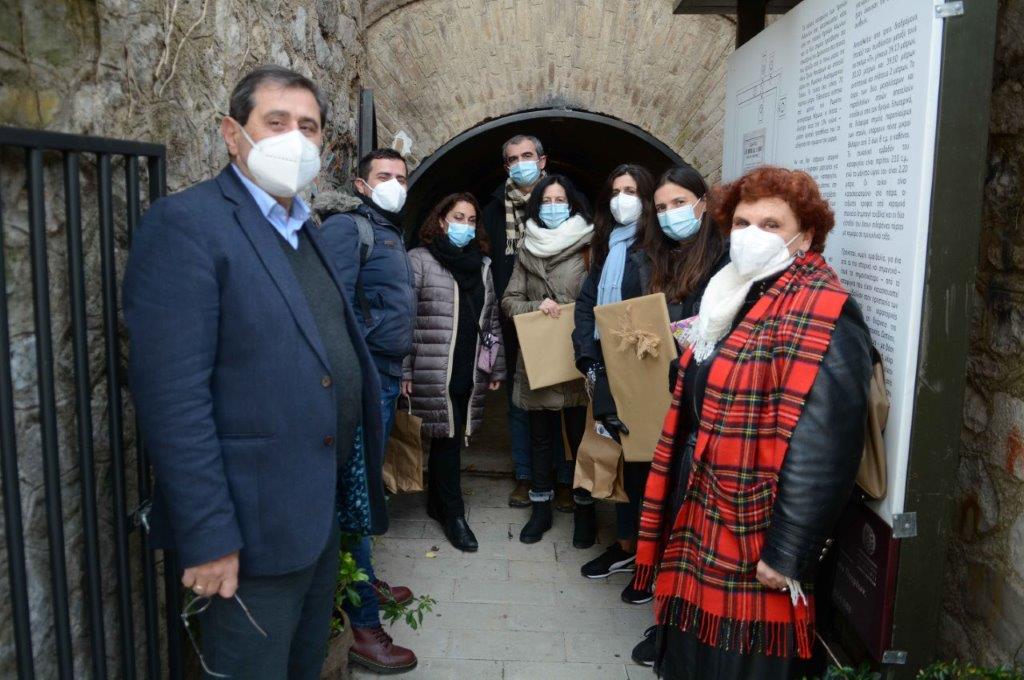 Ξενάγηση καθηγητών και εκπαιδευτικών από την Πορτογαλία στο καταφύγιο των Υψηλών Αλωνίων