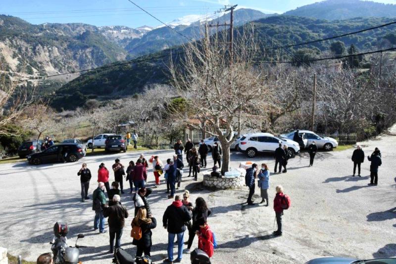 Ο Πολιτιστικός Οργανισμός “Παίρνει τα βουνά…” και κόβει την πίτα του, στο Πουρναρόκαστρο Αχαΐας