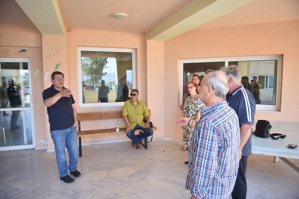 Επίσκεψη Πελετίδη στο Εργαστήριο Ειδικής Επαγγελματικής Εκπαίδευσης Πάτρας