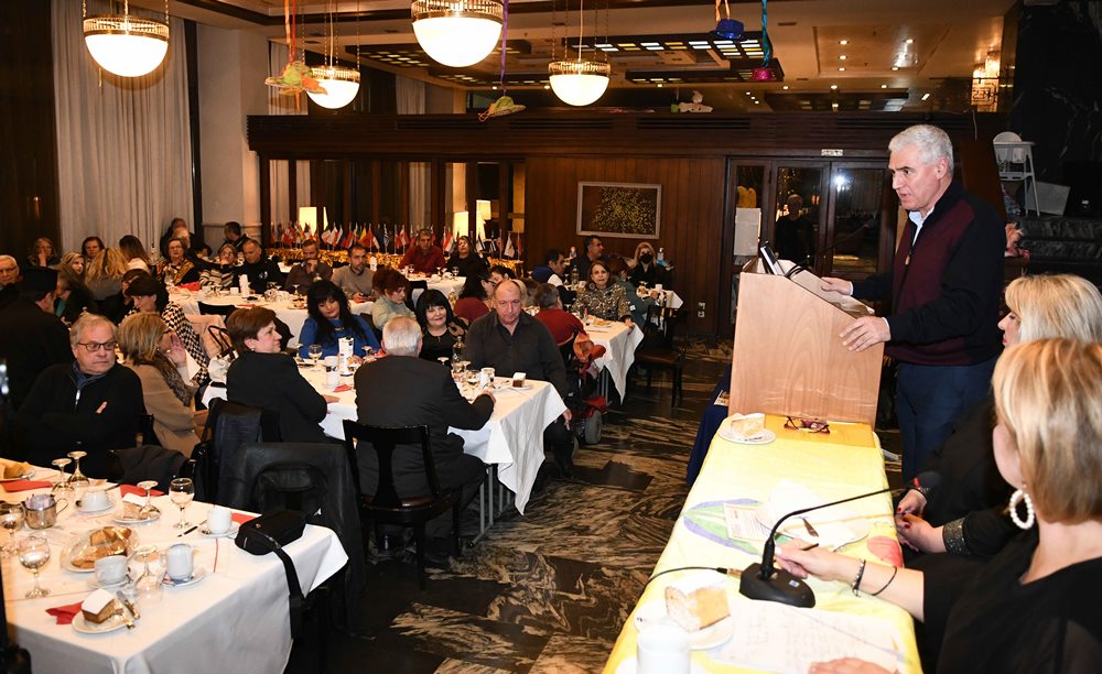 Ο Θόδωρος Τουλγαρίδης στην εκδήλωση της Ελληνικής Ένωσης για την αντιμετώπιση της σκλήρυνσης κατά πλάκας