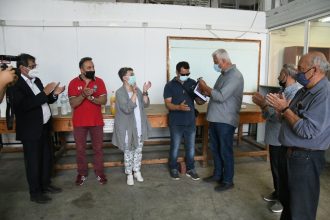 Δήμος Πατρέων: Οι καλύτερες ευχές στον Μάκη Λαμπίρη που συνταξιοδοτείται